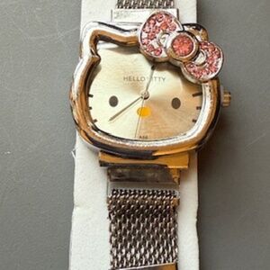 Hello kitty magnetic mesh watch